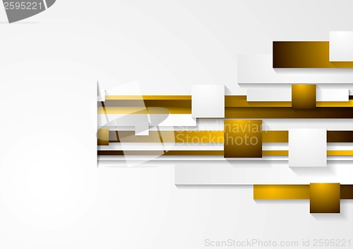 Image of Vector abstract tech background