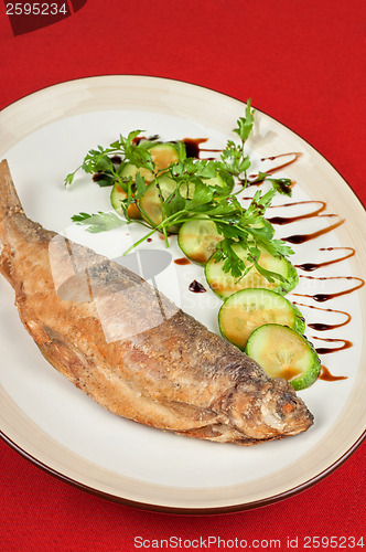 Image of Fried peled fish