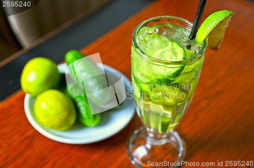 Image of cucumber lemonade