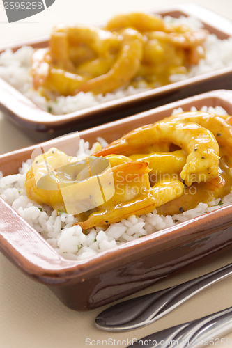 Image of Curried Shrimps