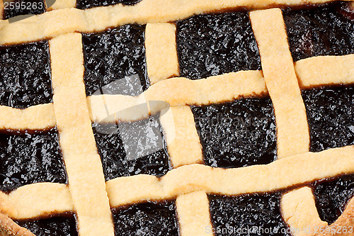 Image of Jam tart background