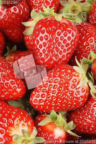 Image of Strawberries background