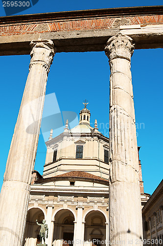 Image of Basilica of Saint Lawrence (San Lorenzo) in Milan