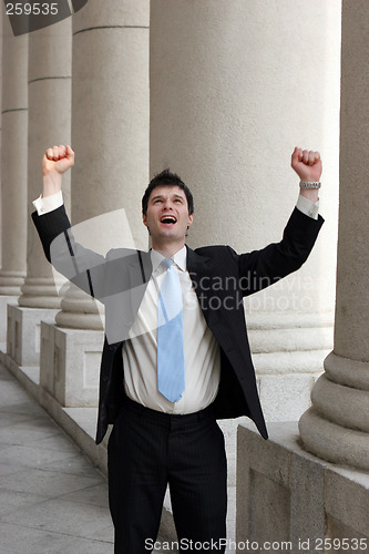 Image of Successful corporate man.