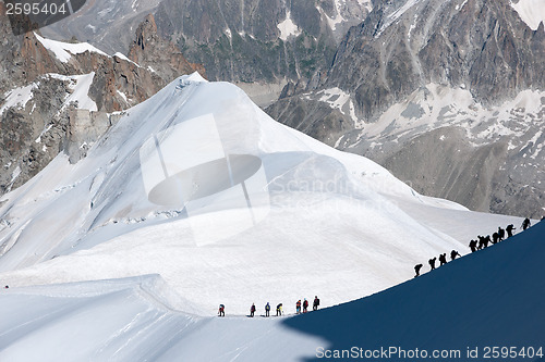 Image of Alps mountain in summer