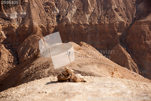 Image of Mountains in stone desert nead Dead Sea