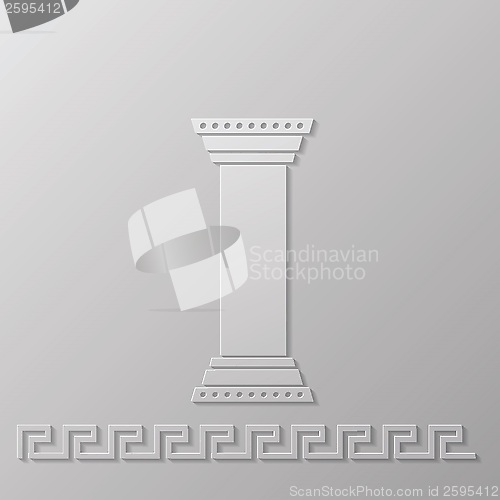 Image of greek column