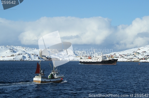 Image of Honnginsvåg harbor