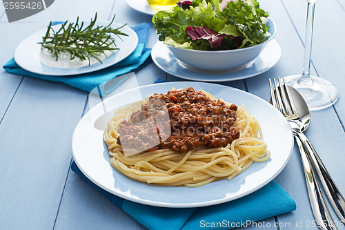 Image of Spaghetti with minced meat sauce