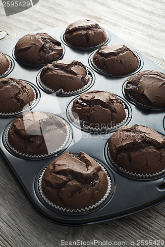 Image of Chocolate muffins
