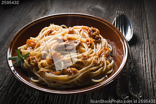 Image of Spaghetti with tuna