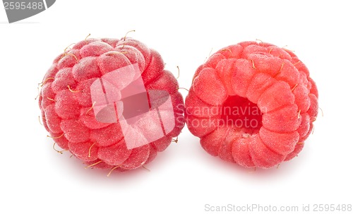 Image of Fresh raspberries