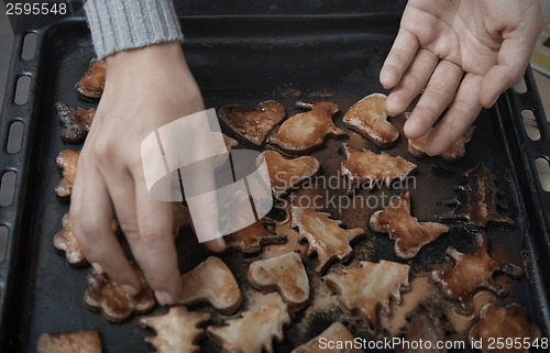 Image of Burnt cookies