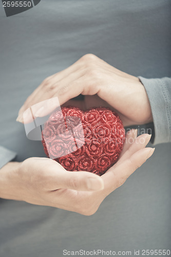 Image of Hands with heart