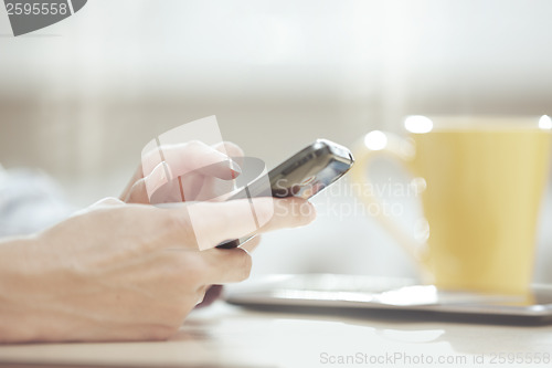 Image of Smartphone user