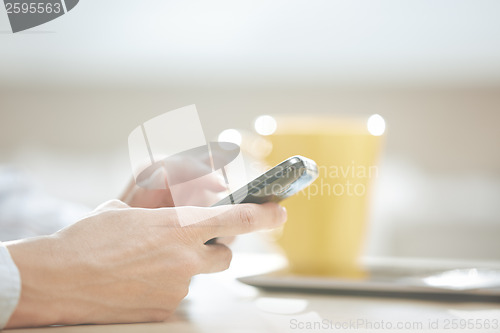 Image of Smartphone user