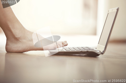 Image of Laptop user