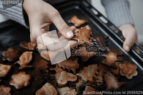 Image of Burnt cookies