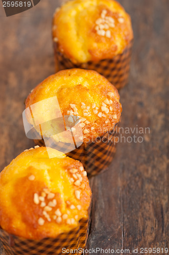 Image of fresh baked muffin 