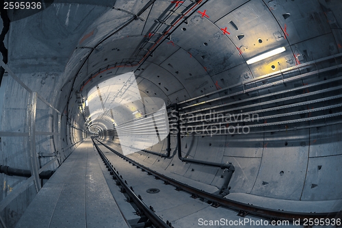 Image of Underground tunnel for the subway