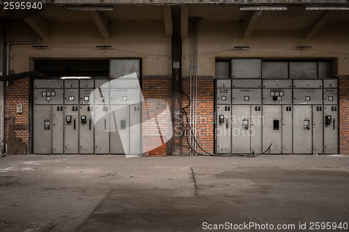 Image of Electricity distribution hall in metal industry