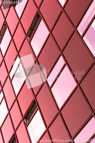 Image of Abstract picture of a modern building