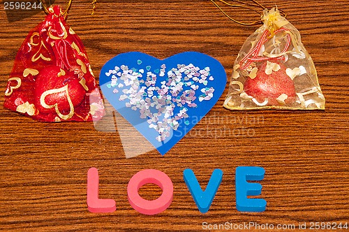 Image of Happy Valentines Day. Love and happiness