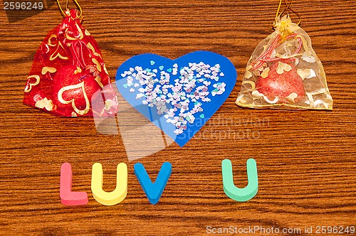 Image of Happy Valentines Day. Love and happiness