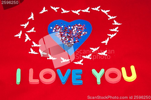 Image of Happy Valentines Day. Love and happiness.