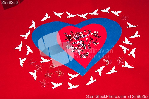 Image of Happy Valentines Day. Love and happiness.