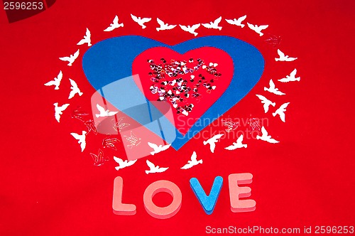 Image of Happy Valentines Day. Love and happiness.