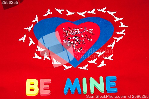 Image of Happy Valentines Day. Love and happiness.