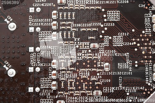 Image of Electronic circuit board