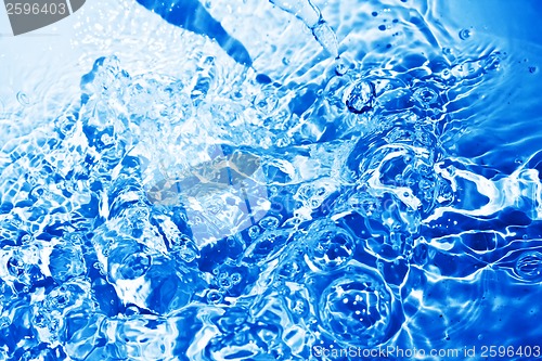 Image of Blue water
