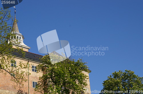 Image of Akershus fortress in Oslo in Norway