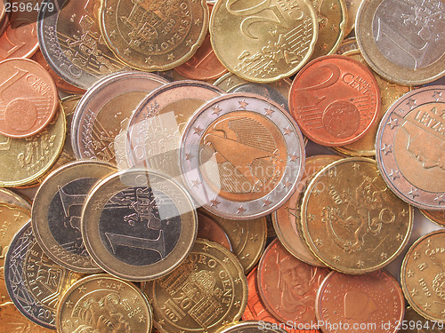 Image of Euro coins