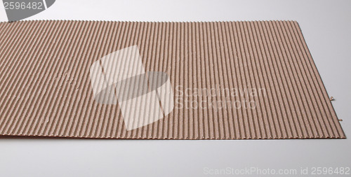 Image of Corrugated cardboard