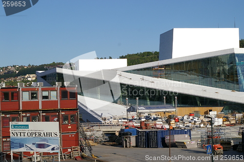 Image of The new opera house in Oslo