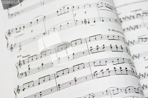 Image of Music notes