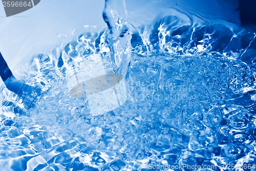 Image of Blue water