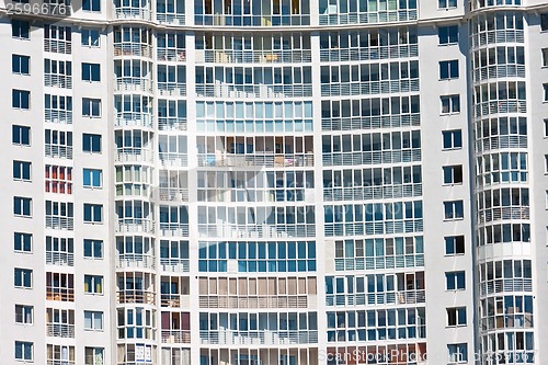Image of Modern apartment building