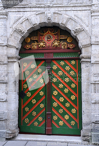 Image of Entrance to the Brotherhood of Blackheads Building