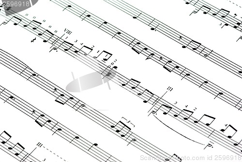 Image of Music notes