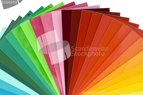 Image of Color scale cutout