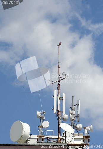 Image of GSM antennas