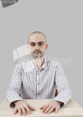 Image of Man at desk