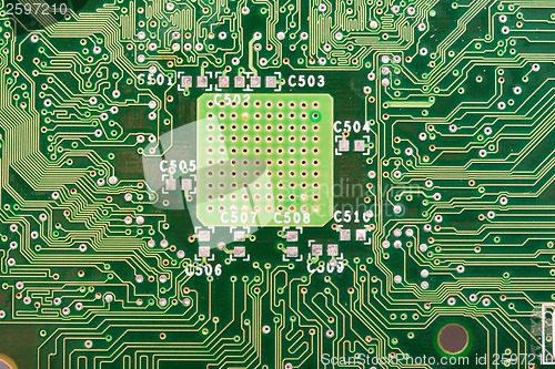 Image of Electronic circuit board