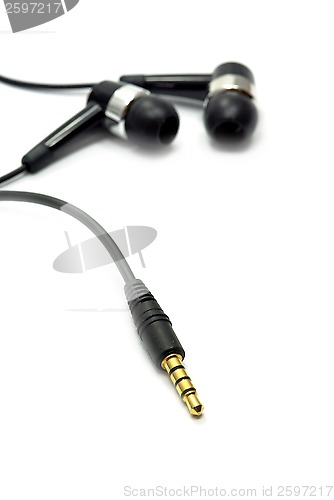 Image of Audio jack and earphone