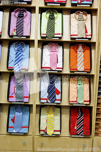 Image of Necktie and shirts