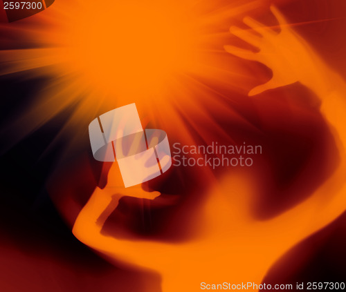 Image of Screaming woman 